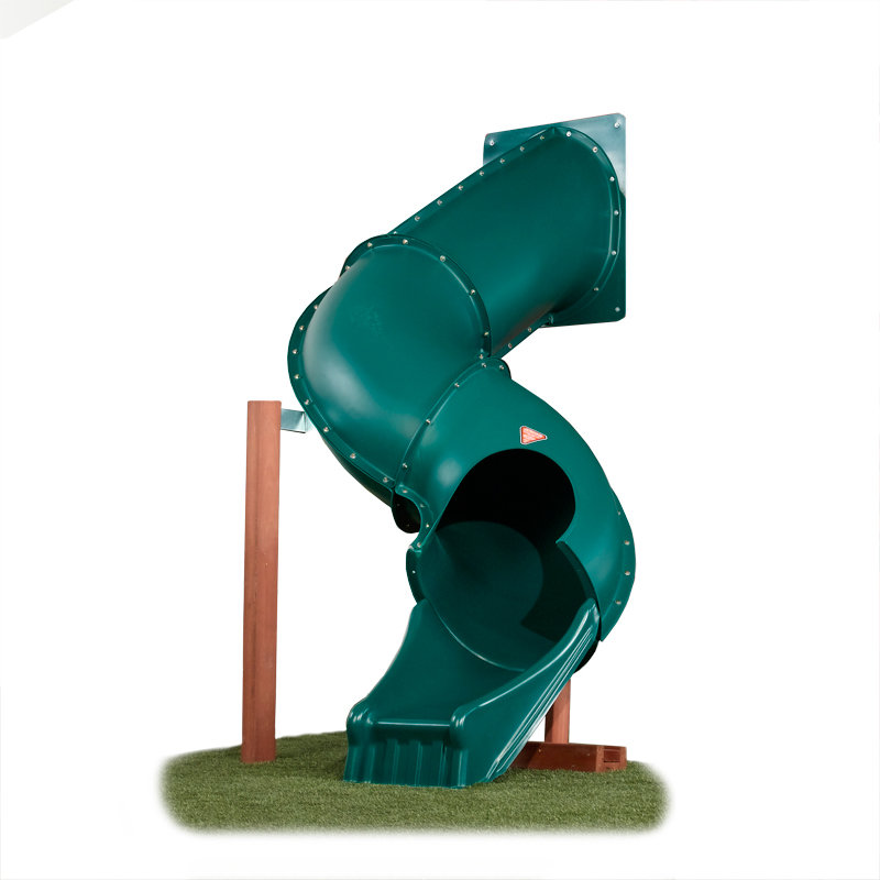 SwingnSlide Tunnel Twister Tube Slide for 5' Deck Wayfair